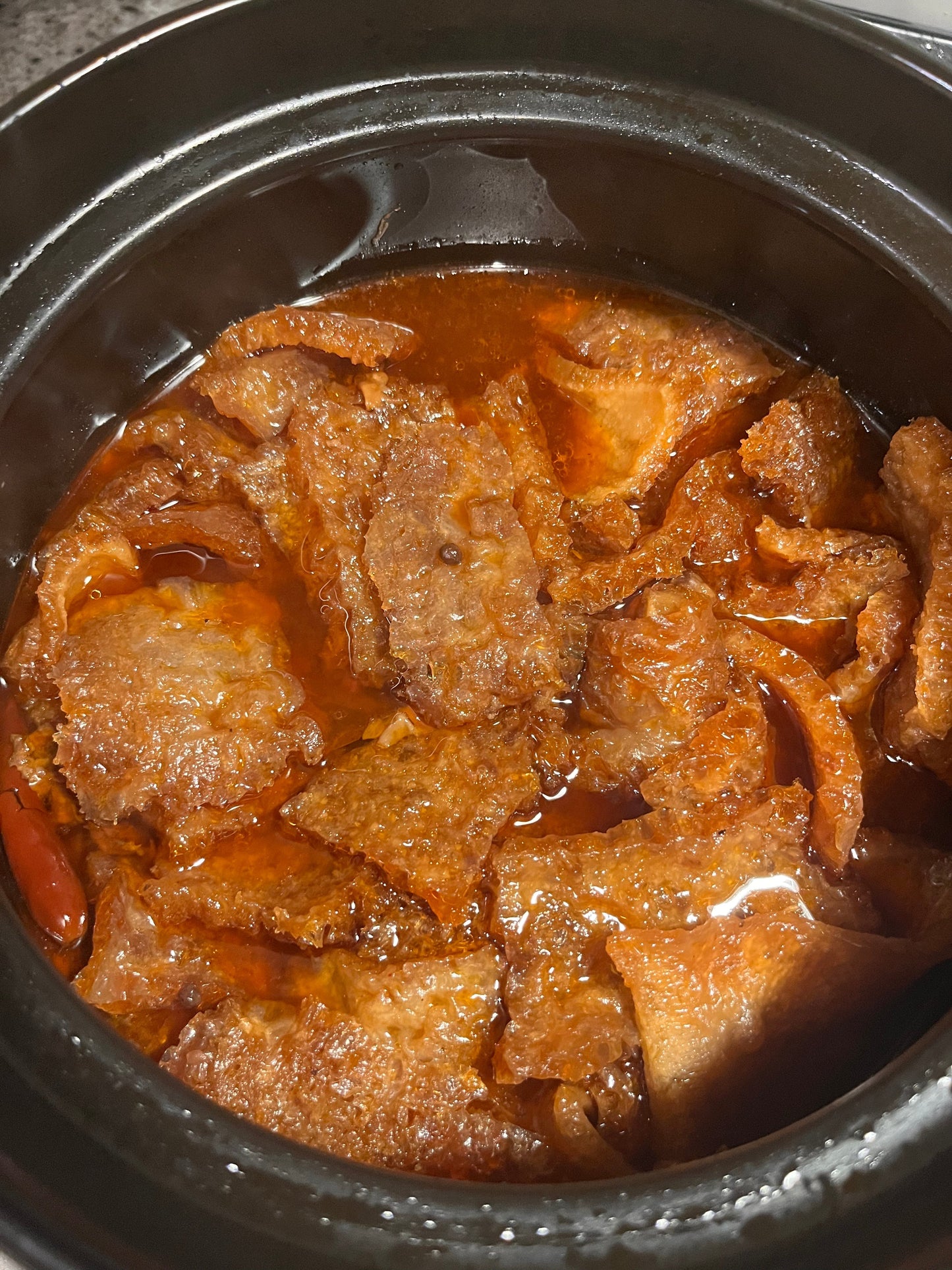 Braised Pork Rinds