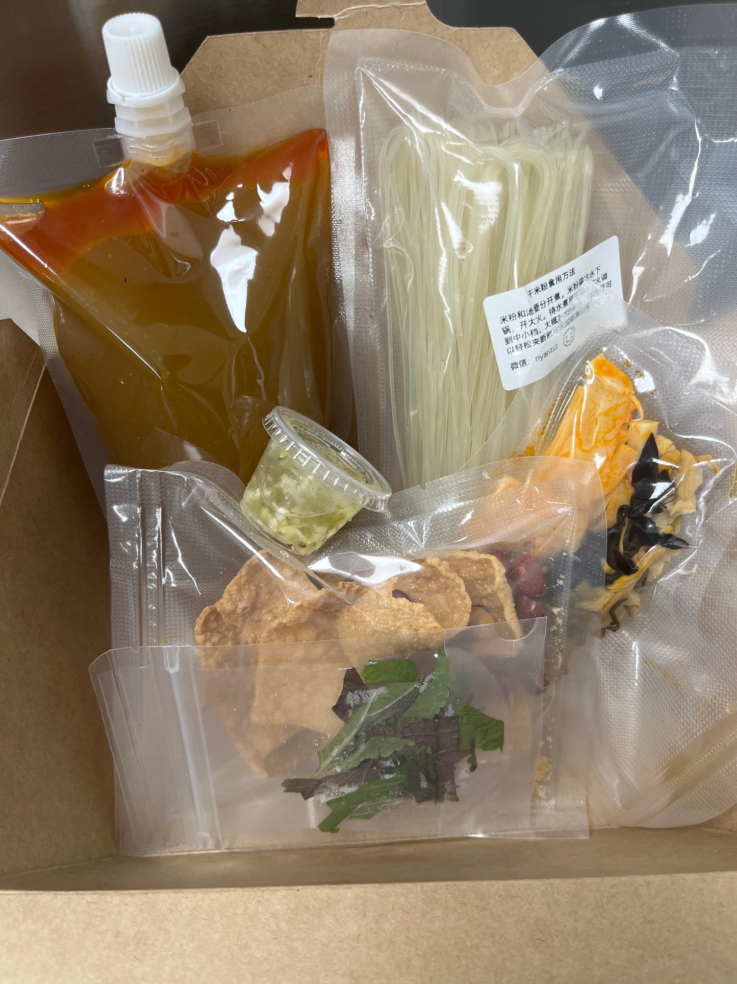 正宗柳州螺蛳粉料理包(冰鲜螺蛳粉)- 埃德蒙顿团购
