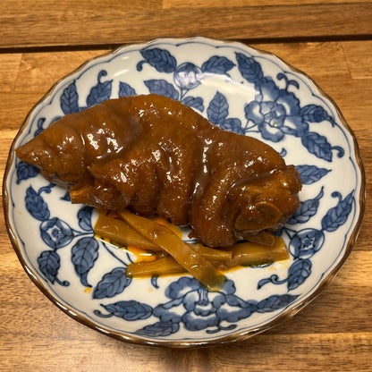 酸辣虎皮豬手